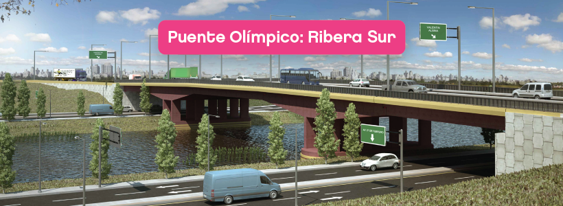 Puente Olímpico Ribera Sur