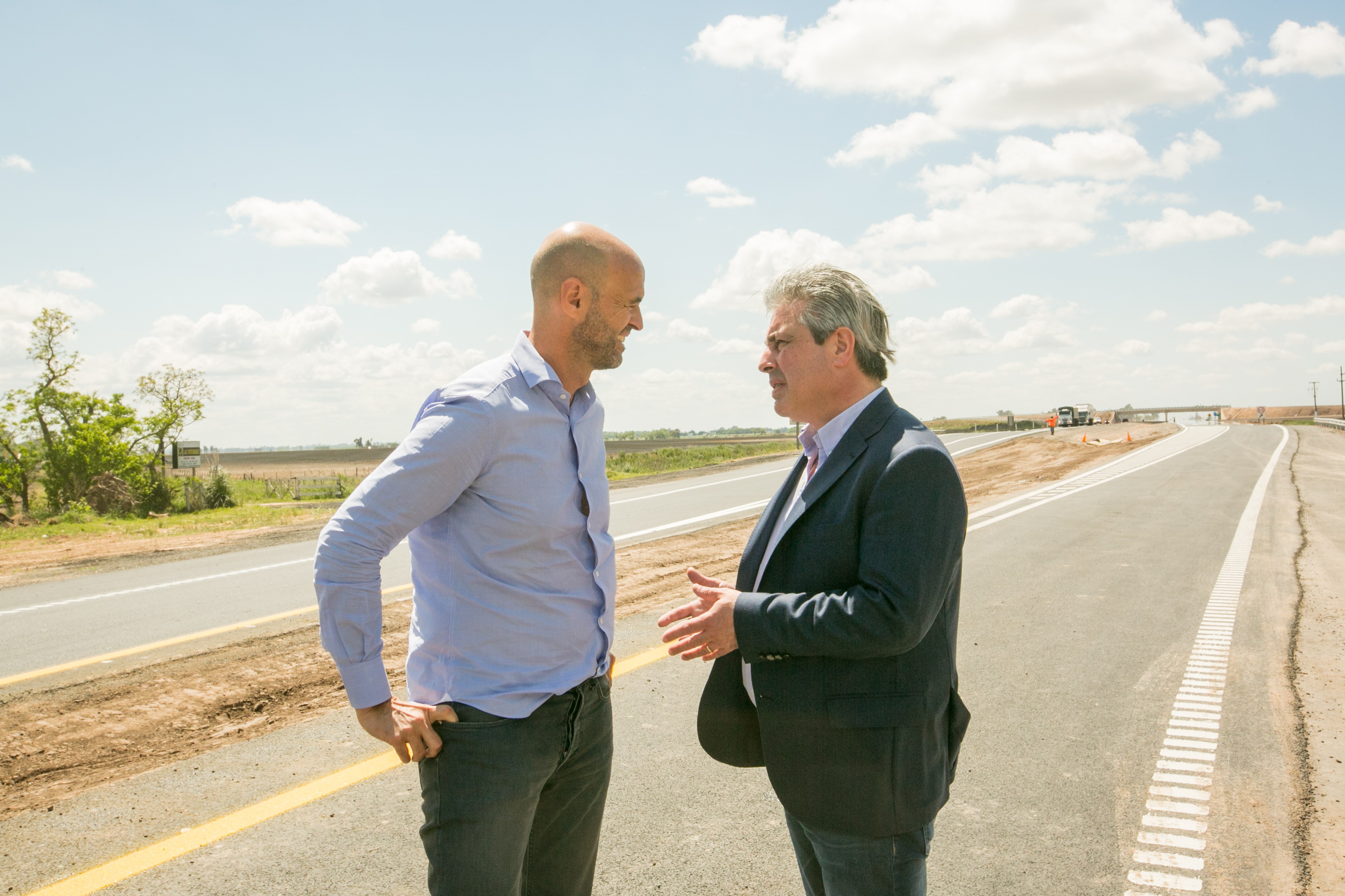 Quedó habilitado un nuevo tramo de la Autopista Ruta 8 en Pergamino.