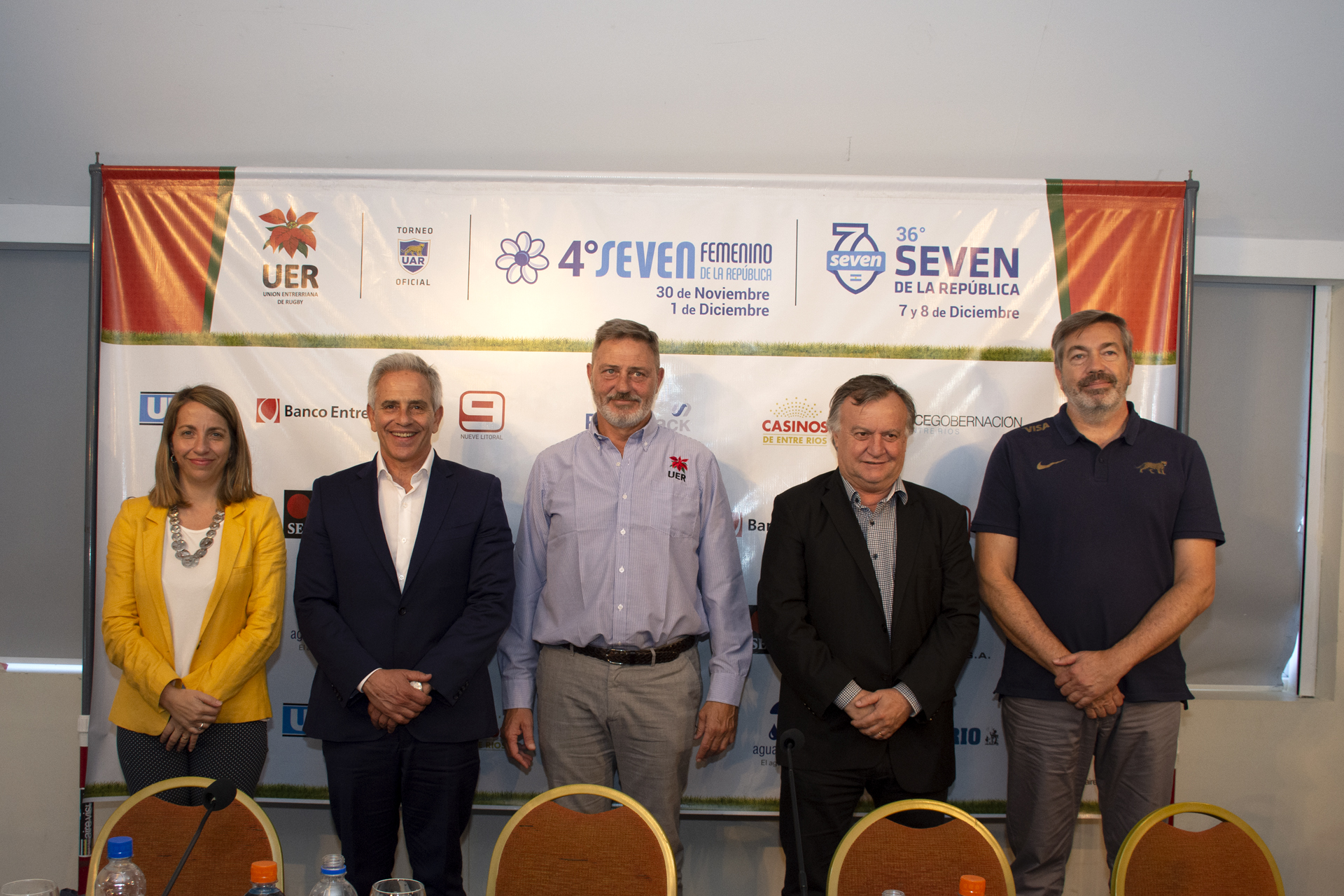 El Gobierno de Entre Ríos acompañó el lanzamiento del Seven de la República.