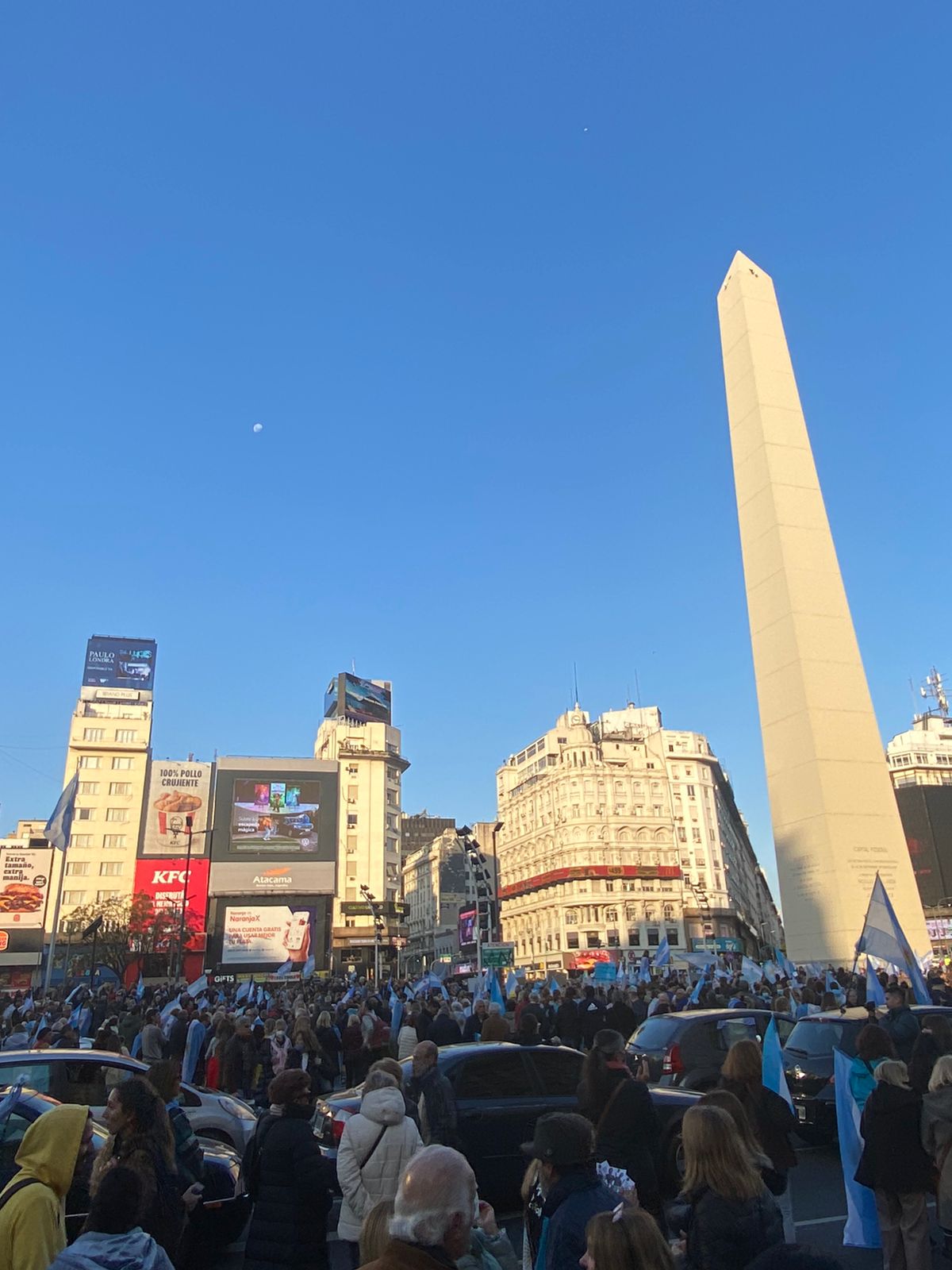 Multitudinaria marcha en contra del Gobierno (2)