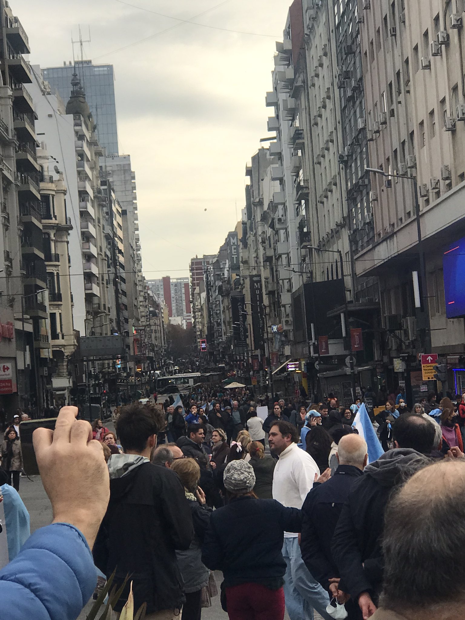 Multitudinaria marcha en contra del Gobierno (8)