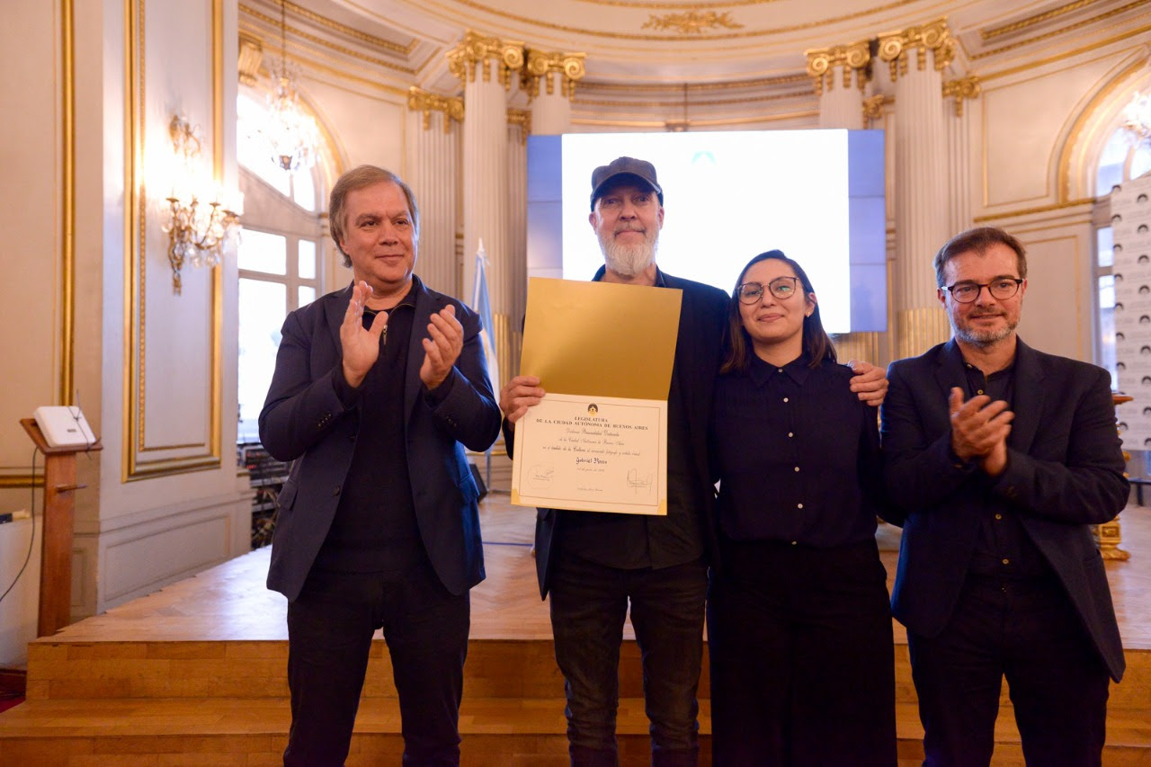 El fotógrafo Gabriel Rocca fue declarado Personalidad Destacada en el ámbito de la Cultura.