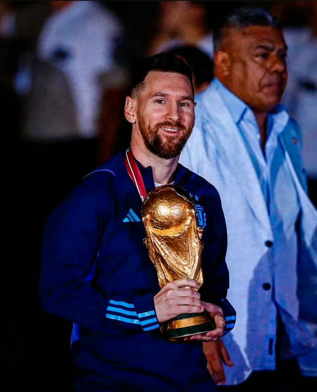 Lionel Messi trajo la Copa del Mundo a la Argentina