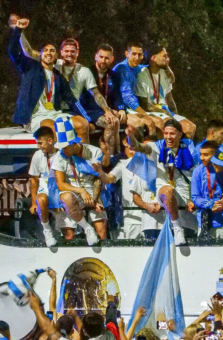Lionel Messi trajo la Copa del Mundo a la Argentina
