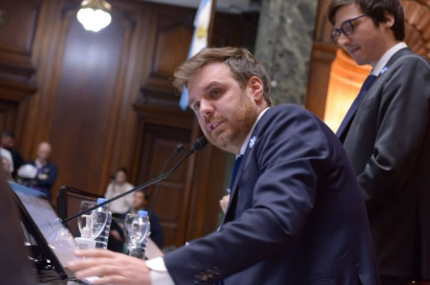 Vicepresidente primero de la Legislatura de la Ciudad de Buenos Aires, Emmanuel Ferrario.